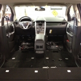 We remove all seats for a leather restyling install
